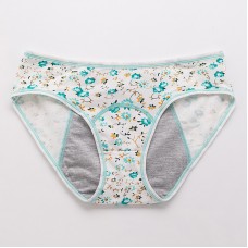 Physiological briefs for menstruation Eco1shop Flower Green Physiological briefs for menstruation Eco1shop Flower Green