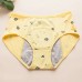 Физиологические трусы подростковые для менструации Eco1shop Cute Желтые