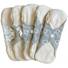 Daily reusable cotton pad on button Eco1shop Picture 20 cm (assorted, no color choice)