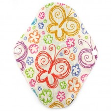 Reusable pad bamboo fiber with coal Eco1shop 24 cm