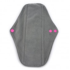 Reusable pad bamboo fiber with coal Eco1shop NEW Black 25 cm
